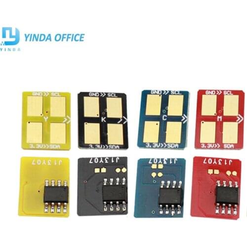 Toner cartidges chip for Samsung CLP300 300N CLX2161 3160N 3160FN CMYK/set toner chips