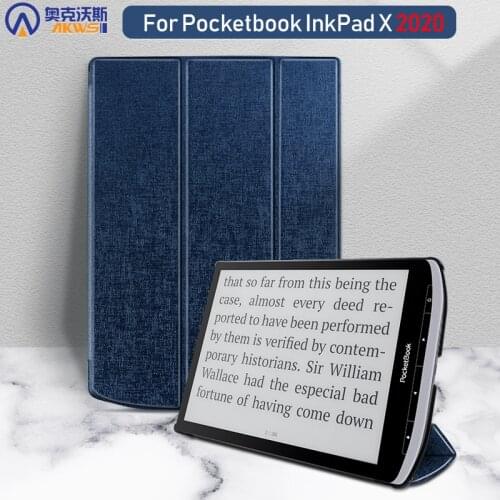 Slim Case for Pocketbook Inkpad X 2020 Funda Cover for Inkpad X 10.3 Inch Colorful Silk Printed Magnetic Closure Case