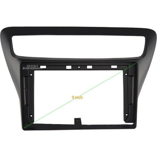 9 INCH Car Audio Frame GPS Navigation Fascia Panel Car dvd Plastic Frame Fascia is suitable for 2016 CHEVROLET LOVA RV