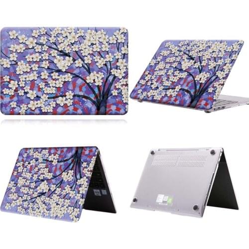 Purple Tree Paint Anti-slip Laptop Case For MateBook 13/13 AMD Ryzen/14/D14/D15/X 2020/X Pro/Pro 16.1/Honor MagicBook 14/15