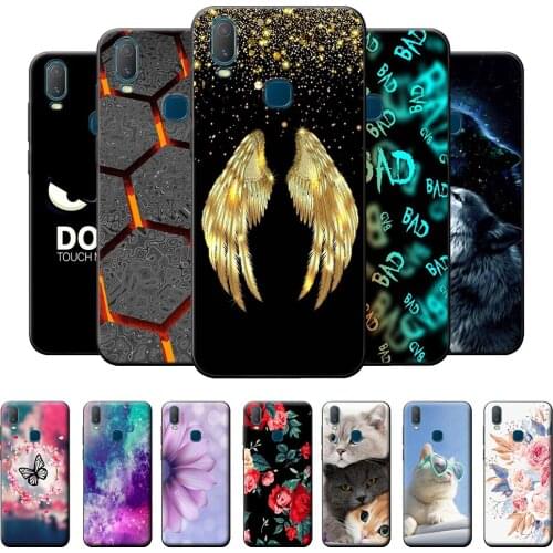 Case For Vivo Y11 2019 Cover Silicone Cases For Vivo Y11 2019 Soft TPU Cartoon Phone Case For Vivo Y 11 2019 Luxury Back Bumper