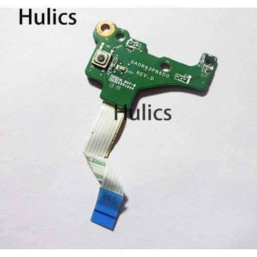Hulics Original Original HDD Cable for HP Pavilion 14-E 15-E TPN-Q118 Q117 15-E064TX Power Button Board 719843-001 DA0R63PB6D0