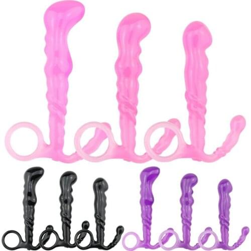 3 Set Anal Plug Toys Prostate Massager Couple Masturbation Bullet Not Vibrator Climax Stimulators G-spot Clitoris Masturbators