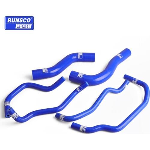 Silicone Intercooler Turbo Radiator Hose Kit For Honda Jazz Fit 2015 2016 RS GK3 GK5