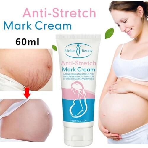60g Snail Stretch Mark Cream For Pregnancy Repair Scar Slack Line Abdomen Stretch Marks Cream Anti-Wrinkle Firming Body Cream