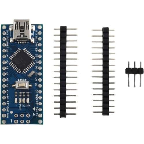 Newest1 pcs Nano V3.0 ATmega328P Module Board + Free Mini USB Cable for Arduino Compatible