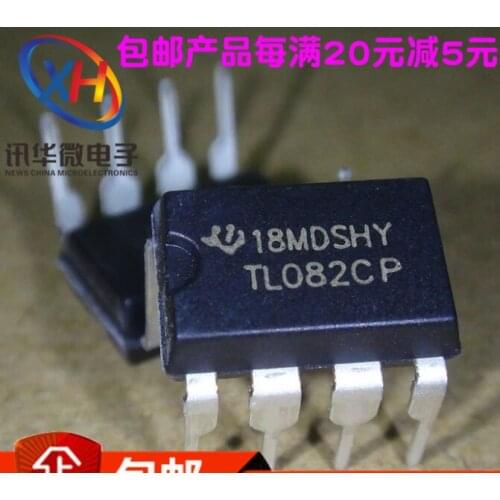 Xinyuan 10PCS/LOT TL082CP DIP-8 TL082 DIP TL082CN