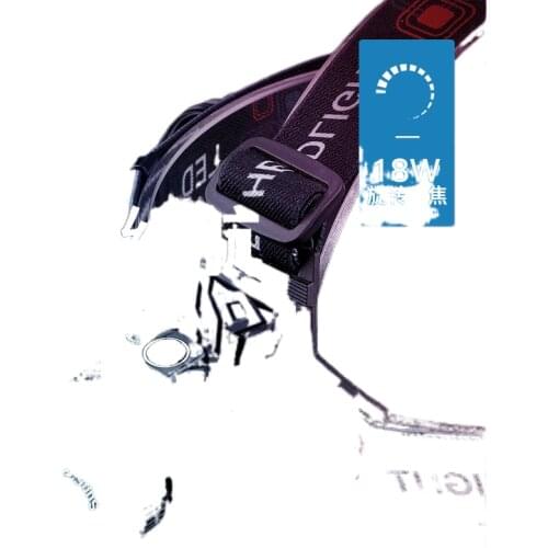 GT35 headlight glare rechargeable long-range super bright LED head-mounted night fishing lights searchlight