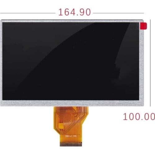 New original 7 inch LCD screen at070tn90v.1 AT070TN92 V.X 7DD1+1 FPC thickness3MM and 5MM