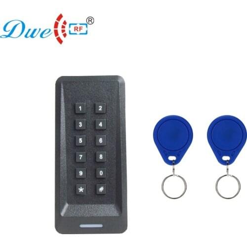 Narrow door password scan readers WG 26 34 access control rfid reader with key token