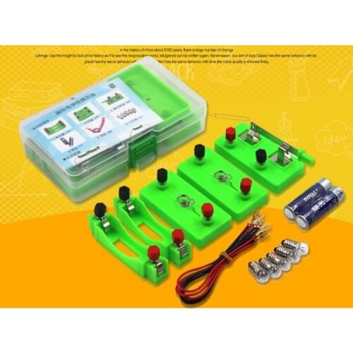 Elementary introduction circuit experimental circuit lamp-holder physics experimental equipment for childrens primary school