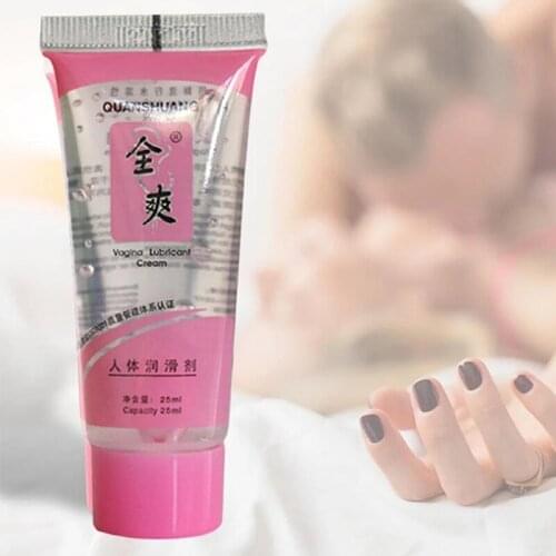 Sex Lubricant For Men Anal Pussy Lubrication Original Personal Grease Thick Water Base Women Sex Oil Vaginal Gel Store 25ML Gay