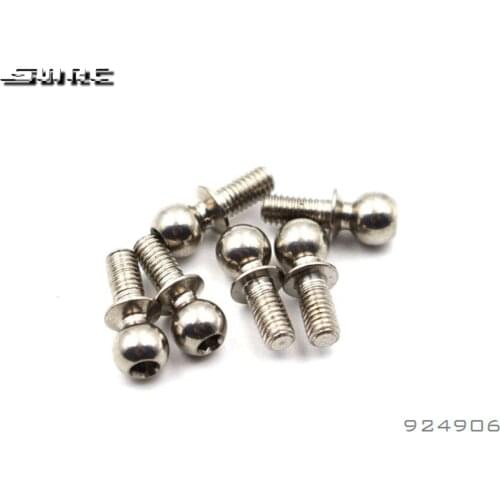 SN-RC 924906 1:10 RCAccessories BALL END 4.9mm WITH THREAD 6mm H2.0(6)