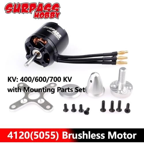 Surpass Hobby 4120(5055) Brushless Motor 14Pole C5055 400KV 600KV 700KKV for Airpalne Aircraft Multicopters RC Airplane Toy