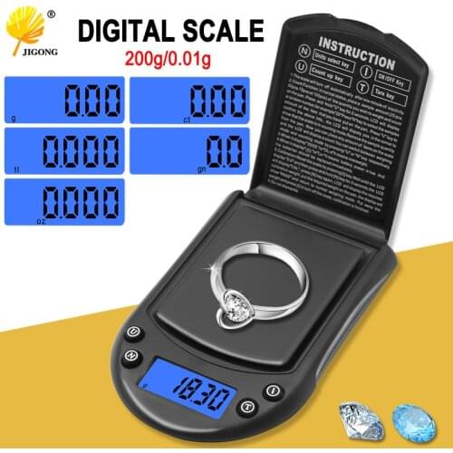 Precision palm scale Gold and silver jewelry scale Pocket scale 200g 0.01g Electronic scale