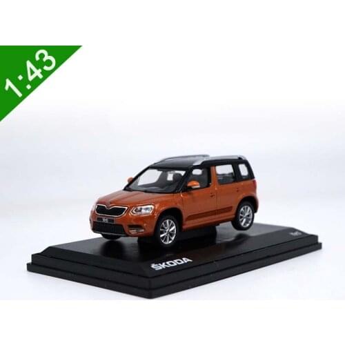 High Quality 1:43 Skoda Yeti City Edition Alloy Diecast Car Model Collection Metal for Kids Gifts Original Box