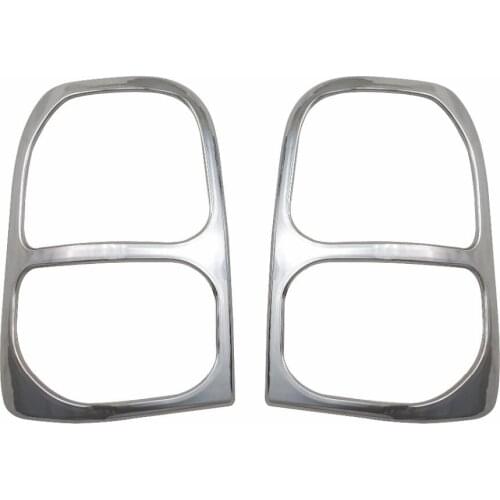 For toyota hilux surf 1998- 2002 ABS Rear Light Lamp Cover Trim Tail Light Cover Frame Protector Sticker Car Styling Accessory