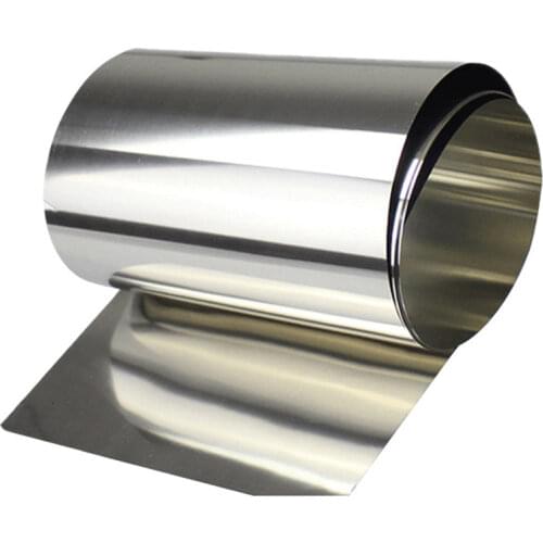 430 stainless steel foil ultra-thin iron sheet iron sheet 0.1mmx360mmx1000mm 1Cr17 high-purity iron sheet magnetic iron sheet