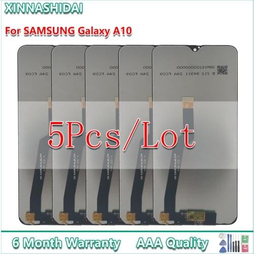 5Pcs/lot LCD Display For Samsung Galaxy A10 A105 A105F SM-A105F LCD Display Touch Screen Digitizer Assembly Replacement Part