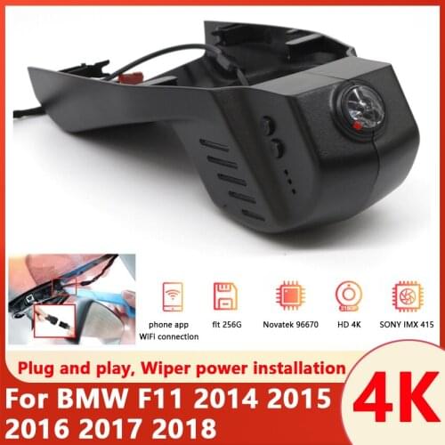 4K hd 2160P Car Driving Recorder Easy to install For BMW F11 X6 F16 F34 F45 X5 F15 2012~2019 Car DVR Video Recorder Dash Camera