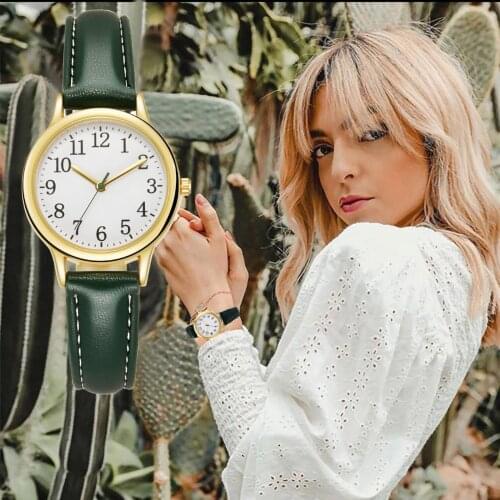 Simple Watch For Women Fashion Leather Belt Ladies Watch Student Small Dial Clock Women Quartz Watches Dropshipping Montre