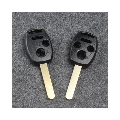 100PCS Suitable for Honda car key shell Accord Fit Odyssey candy bar remote control key replacement shell