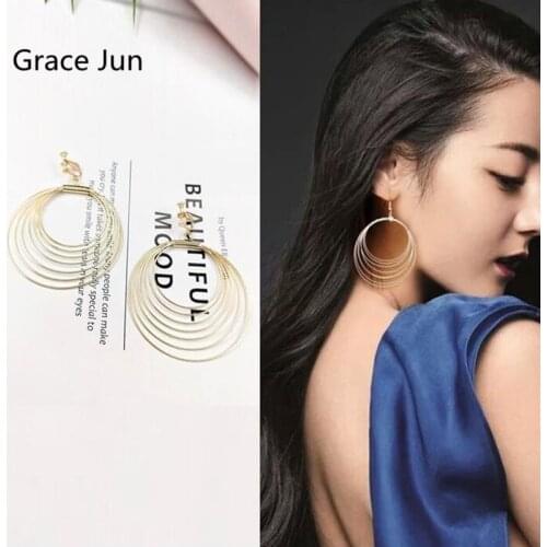 Большие кольца Grace Jun China At AliExpress