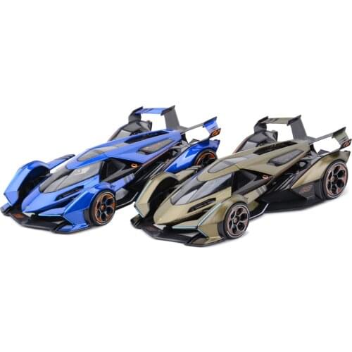 Maisto 1:18 Lambo V12 Vision Gran Turismo Sports Car Static Die Cast Vehicles Collectible Model Car Toys