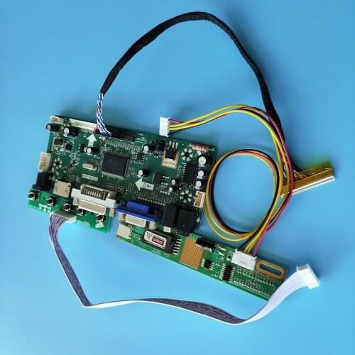 Kit for QD15XL06 Rev.02/QD15XL06 Rev.01 1024x768 HDMI+DVI+VGA LCD Audio Controller Board 30pin M.NT68676 Display panel 15"