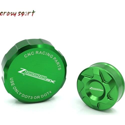 Front Rear Brake Fluid Reservoir Cover Cap For KAWASAKI Z 1000SX Z1000SX 2012-2020 2019 Z1000 SX Motorcycle Accessories