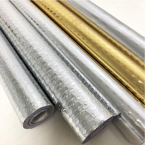 Kitchen Oil proof Waterproof Stickers Aluminum Foil Kitchen Stove Cabinet Self Adhesive Wall Sticker DIY Wallpaper 60cm*10M