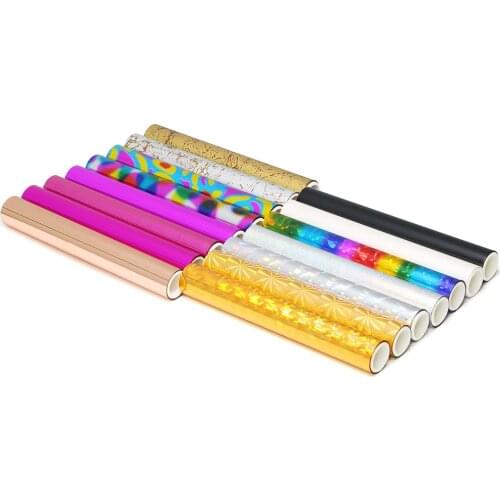 Foil Transfer Sheets 3mx15cm Heat Activated Foil Glimmer Foil Transfer Sheets Hot Foil Rolls Hot Stamping DIY Crafts