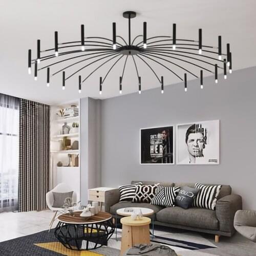 New Design Art pendant Chandelier In The Living Room Bedroom Restaurant Nordic Indoor Led Lighting Home Decor Light Fixture