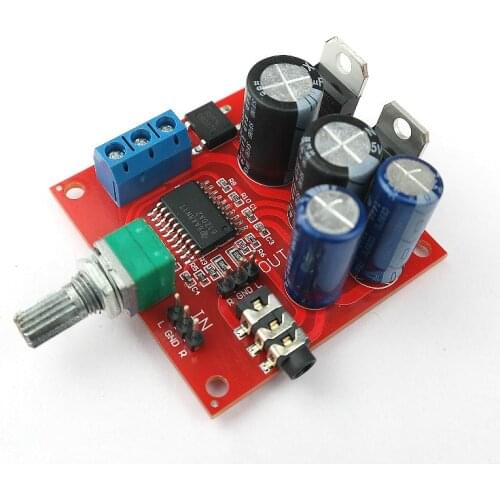 SOTAMIA TPA6120 Headphone Amplifier Board Hifi Earphone Amplifier With Volume Tone Adjustment Dual AC12-15V