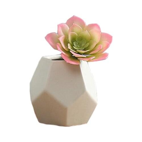 Silicone mold Modern modern ceramic 3d vase Nordic wind creative geometric home decoration cement planter molds