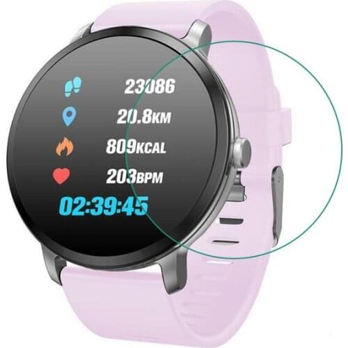 Smartwatch Tempered Glass Protective Film Ultra Clear Guard For V11 Smart Watch Toughened LCD Display Screen Protector Cover