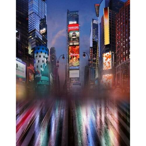 TR Bokeh Night Street Wedding Photography Backgrounds Cloth 180cmx300cm Vinly Backdrops for Photo Studio Props Camera Fotografia