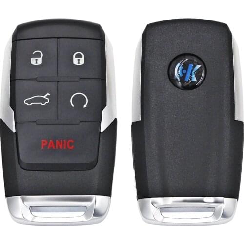 KEYDIY 4+1/5 Button Universal KD Smart Key ZB18 Car Key Remote Replacement for KD-X2 Fit for More than 2000 Models