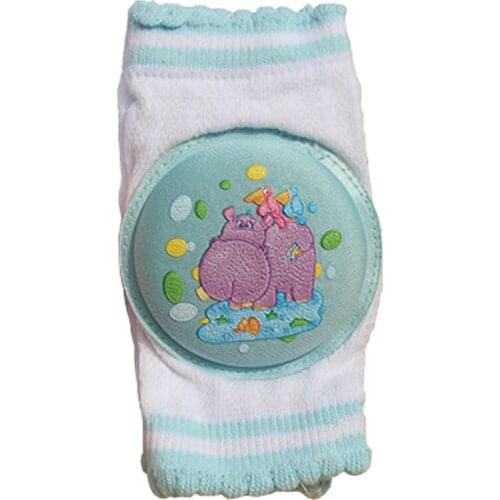 1Pair Boys Girls Kneepad Cotton Soft Comfortable Children Knee Pads Baby Learn To Walk Best Protection Cute Pink And Blue