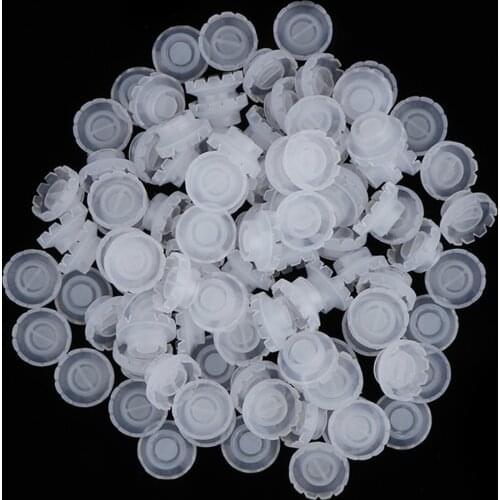 100 Pack Disposable Individual Eyelashes Extension Volume Eyelashes Fan Make Angled