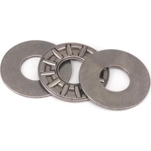10x24x2mm Thrust Needle Roller Bearing AXK1024 ABEC-1 Each With Two Washers