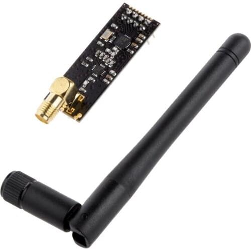 2pcs NRF24L01+PA+LNA + Wireless Transceiver Module + SMA Antenna Microcontroll