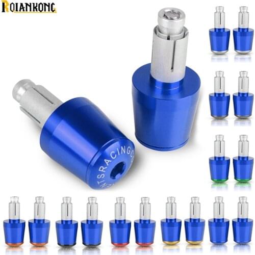 22mm Universal Motorcycle Hand Bar Ends Handle Bar End Grips Cap For Yamaha XJR400 XJR1200 XJR1300 XJ600 XJ6 SUZUKI GSXR GSX-S
