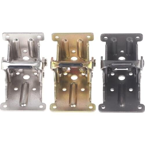 90 Degree Self-Locking Folding Hinge Table Legs Chair Extension Fold Feet Hinge
