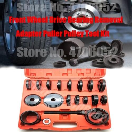 Front Wheel Drive Bearing Removal Adapter Puller Pulley Tool Kit WXGJ-102