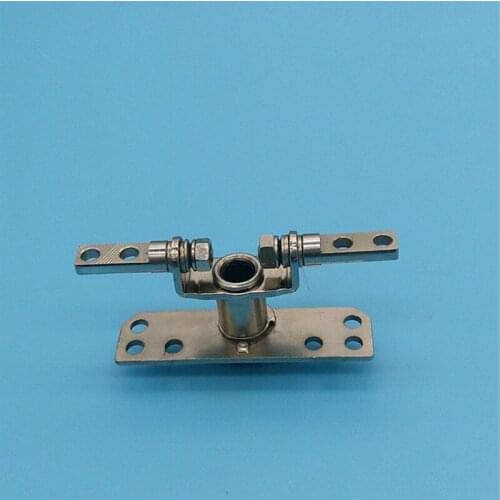 CFY 9090-901 Double Direction Rotation Hardware Damped Shaft Hinged Damper Stop at Any Time