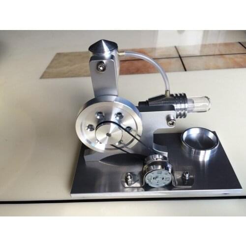New DIY Stirling Engine Model Generator Motor with LED Light birthday gift Toys physical educational equipment