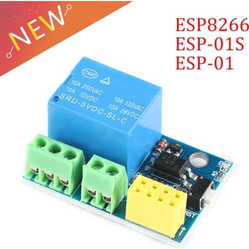 ESP8266 ESP-01S ESP01 S 5V WiFi Relay Module ESP-01S ESP01S Things Smart Home Remote Control Switch Phone APP (no ESP-01S)