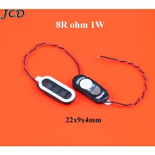 JCD 2209 small speaker 8R1W 1W8R flat panel computer oval speaker 8R 1W 8R 22 * 9 * 4mm speaker