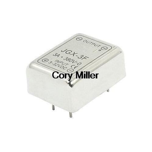 JGX-3F DC/AC Single Phase 4-Pin PCB Solid State Relay 380V 3A Output